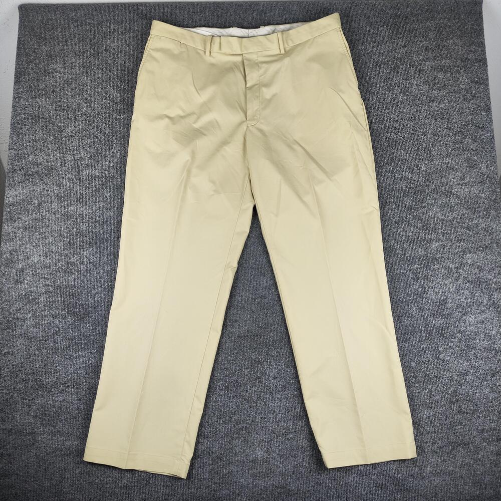 Ralph Lauren Pants Mens 40x32 Beige RLX Microfiber Golf Chino Straight Leg